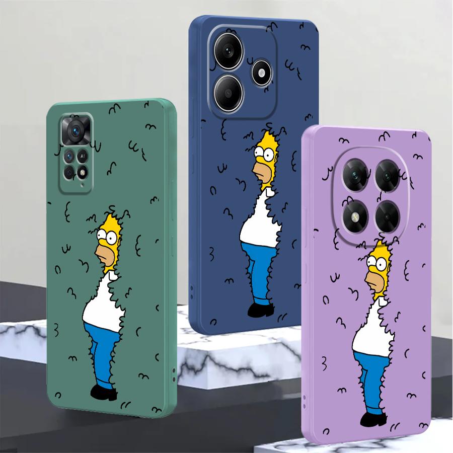 Xiaomi Redmi Note 14 - S-심슨즈 쿨 바트 폰 케이스 (샤오미