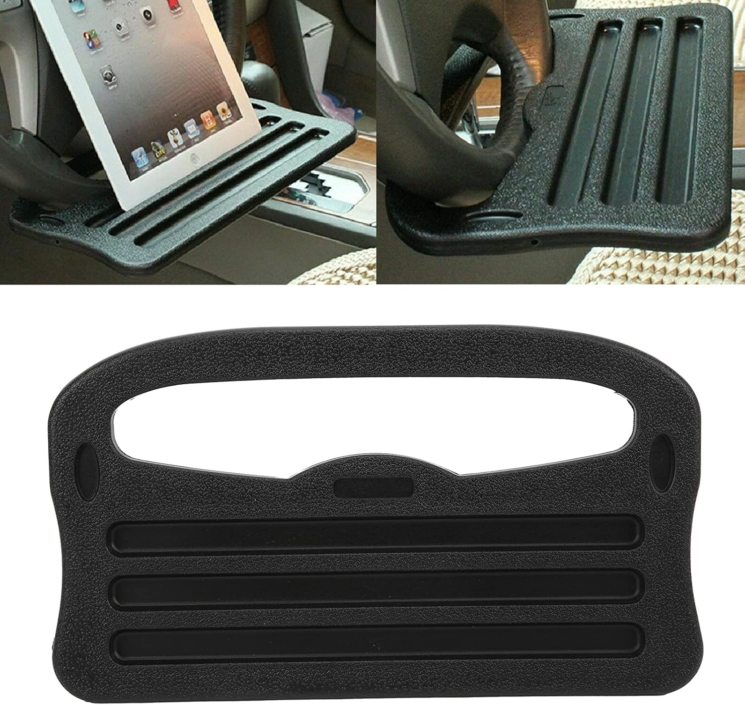 Tablet Accessories - 2in1 자동차 스티어링 휠 트레이 자동차