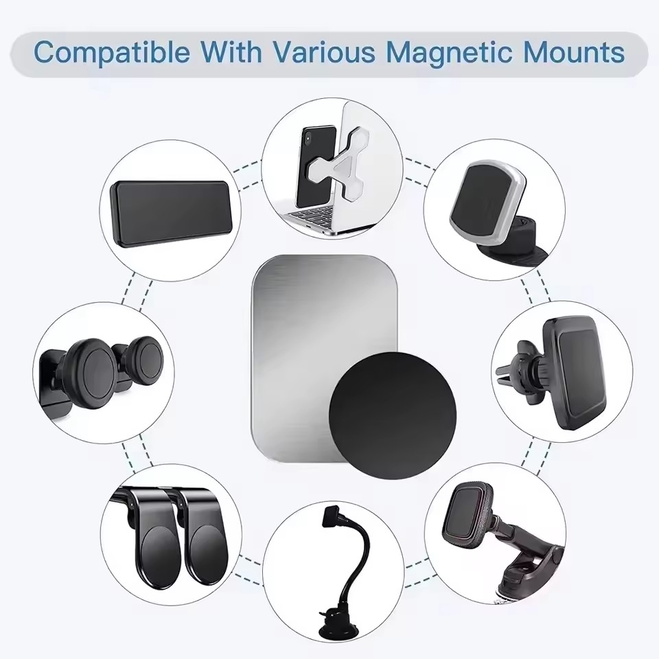 5/10pcs 자기 금속 플레이트 디스크 자동차 전화  - Tablet Car Mount 리뷰 및 가격