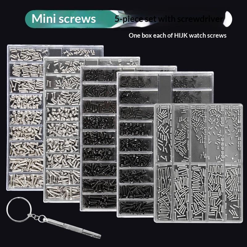 새로운 1세트 시계 나사 상자 18종 나사 키트 미니  - Tablet Accessories Set 리뷰 및 가격