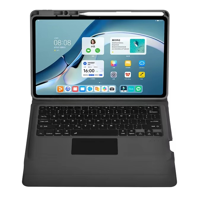 12.6인치 화웨이 태블릿용 무선 트랙패드 키보드 케이 - Tablet Keyboard Case 리뷰 및 가격