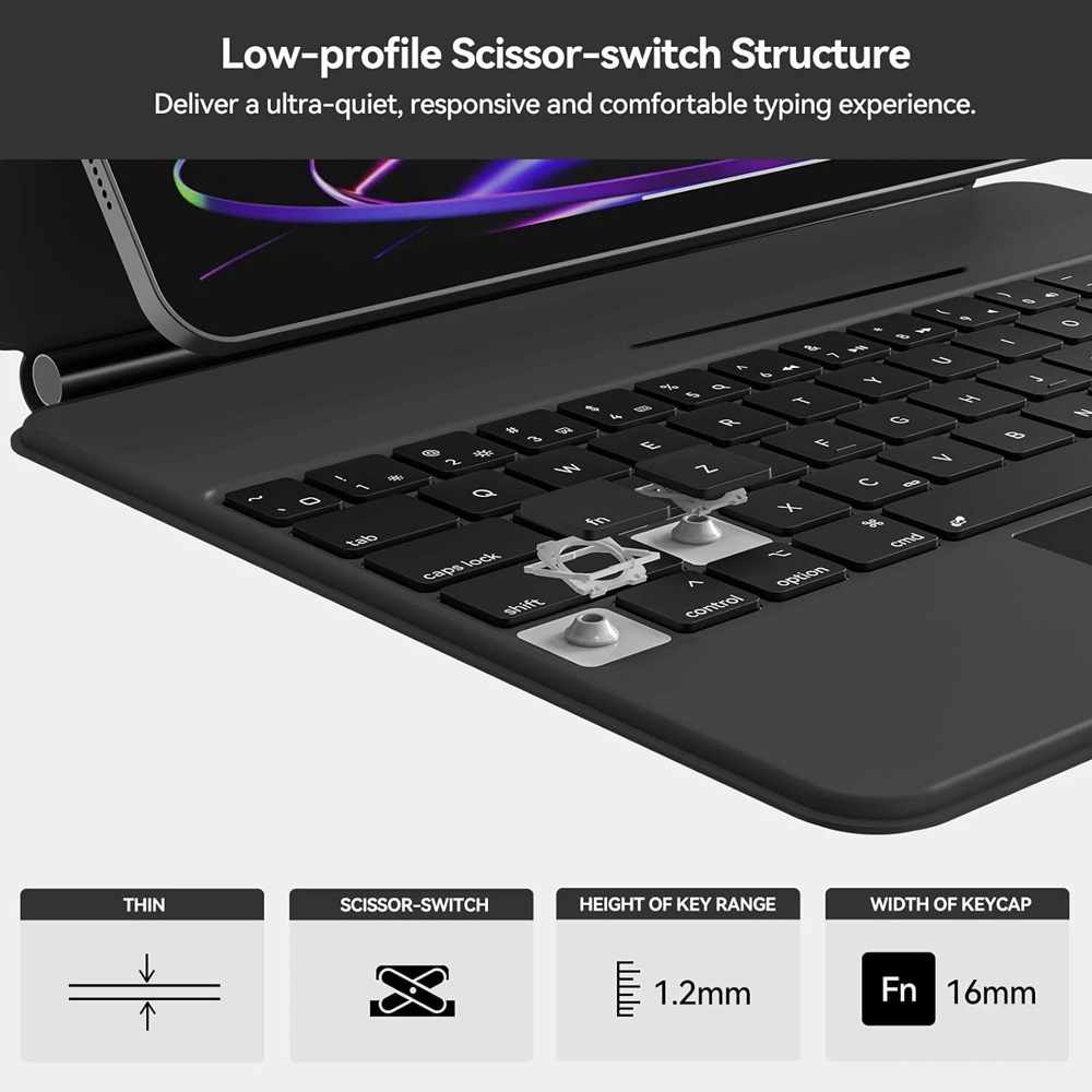 블루투스 매직 키보드 케이스 아이패드 2025 A16  - Tablet Keyboard Case 리뷰 및 가격