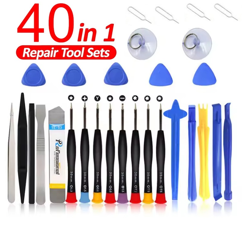 40 in 1 정밀 드라이버 수리 도구 세트 (아이폰, - Tablet Accessories Set 리뷰 및 가격