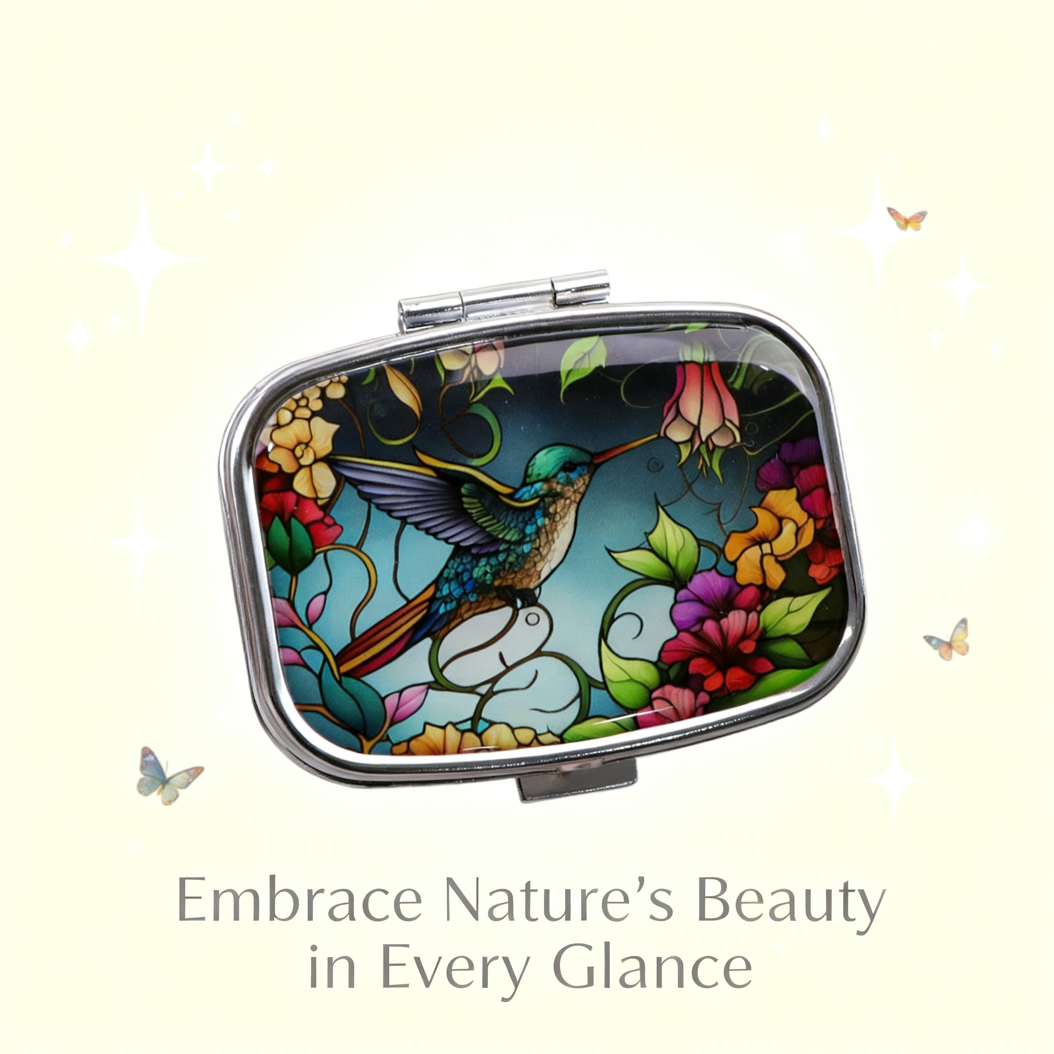 귀여운 새 만화 여행용 알약 정리함 휴대용 미니 알약  - Tablet Accessories 리뷰 및 가격