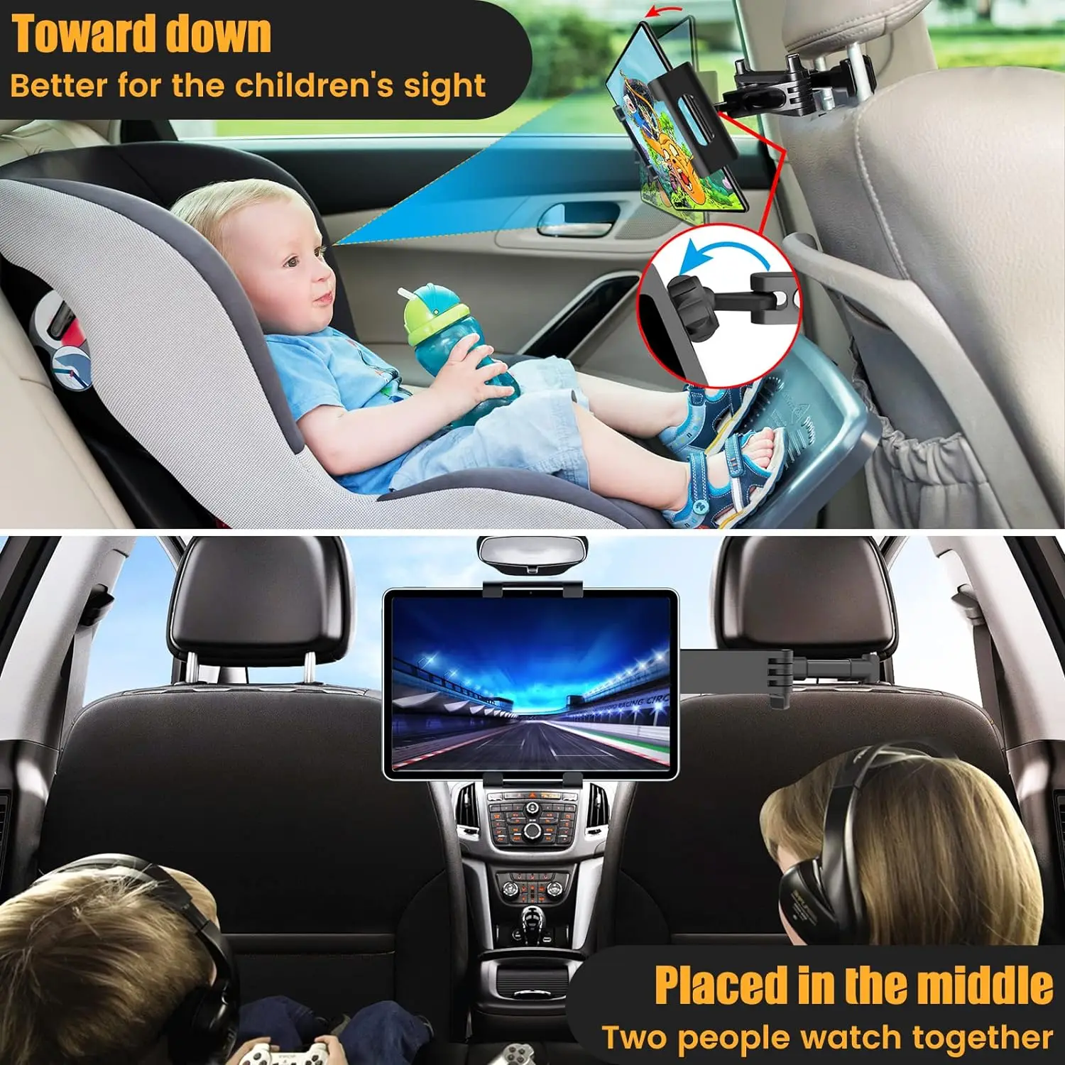 자동차용 태블릿 홀더, 태블릿/ipad/휴대폰용 ipa - Tablet Car Mount 리뷰 및 가격