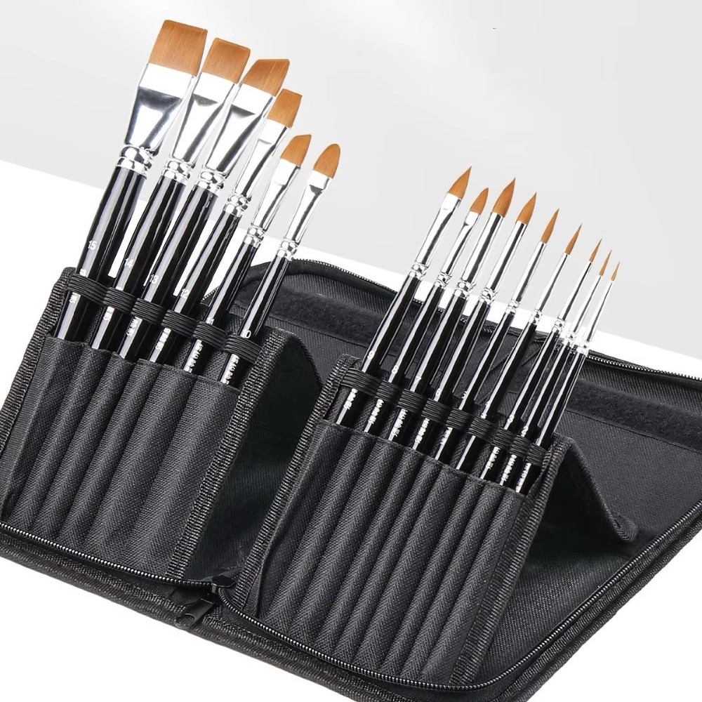고품질 휴대용 메이크업 브러쉬 가방 15구 대용량 페인 - Case With Pencil Holder 리뷰 및 가격