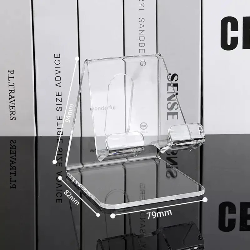 투명 아크릴 폰 스탠드, 미니멀리스트 투명 폰 홀더,  - Tablet Accessories 리뷰 및 가격