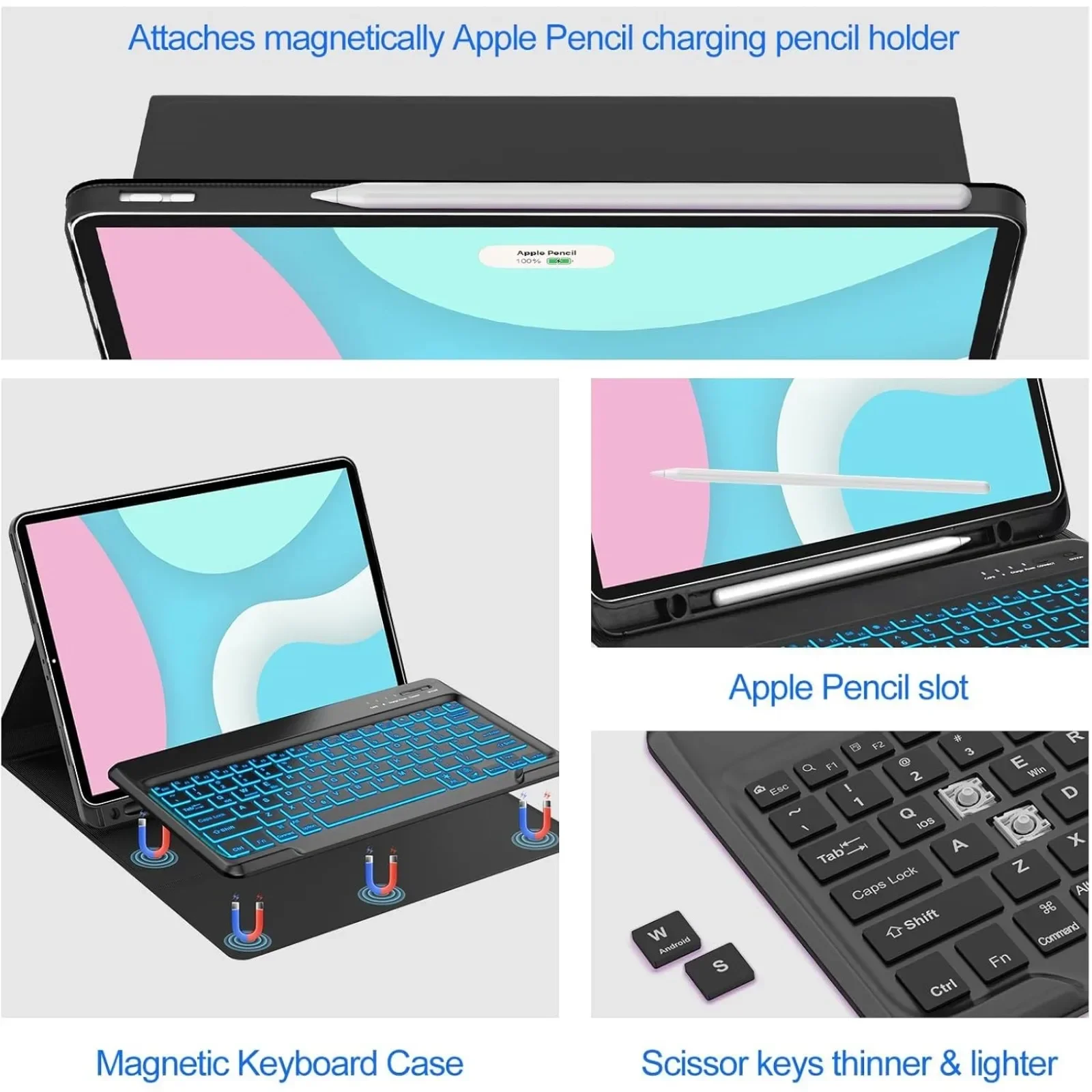 HONOR Pad X8 Pro/X9 용 키보드 케이스  - Tablet Keyboard Case 리뷰 및 가격