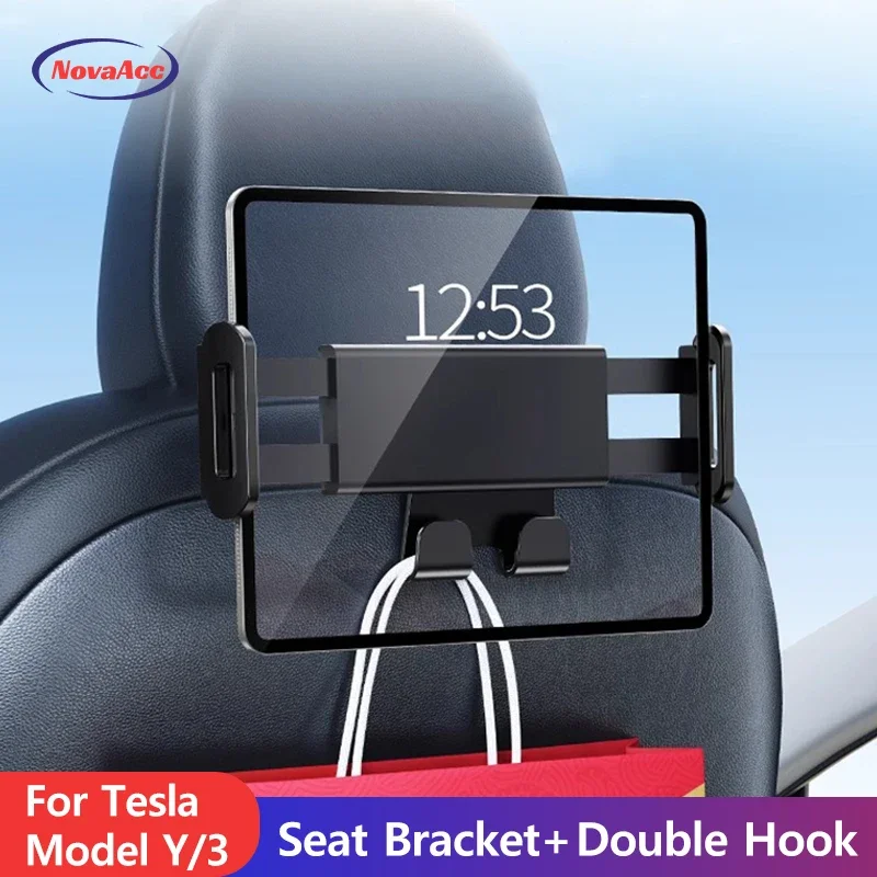 테슬라 모델 3 Y용 차량 헤드레스트 마운트 홀더, 4 - Tablet Car Mount 리뷰 및 가격