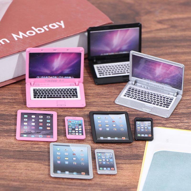 3 개/대 시뮬레이션 미니 노트북 컴퓨터 태블릿 휴대  - Tablet Accessories Set 리뷰 및 가격