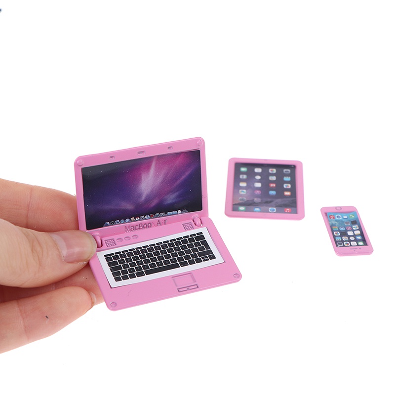3 개/대 시뮬레이션 미니 노트북 컴퓨터 태블릿 휴대  - Tablet Accessories Set 리뷰 및 가격