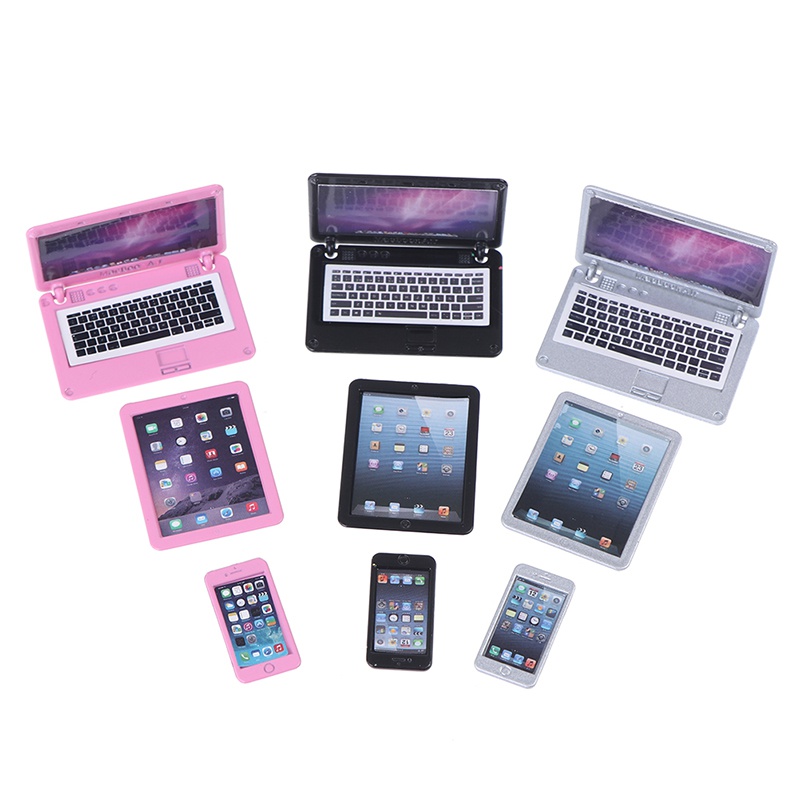 3 개/대 시뮬레이션 미니 노트북 컴퓨터 태블릿 휴대  - Tablet Accessories Set 리뷰 및 가격
