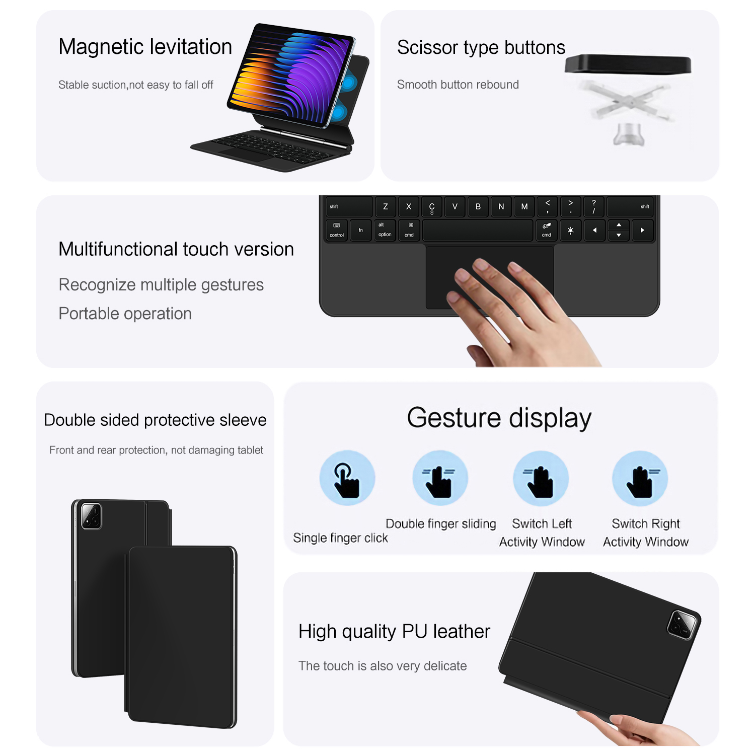 샤오미 패드 8 7 프로 11.2인치용 매직 키보드 케 - Tablet Keyboard Case 리뷰 및 가격