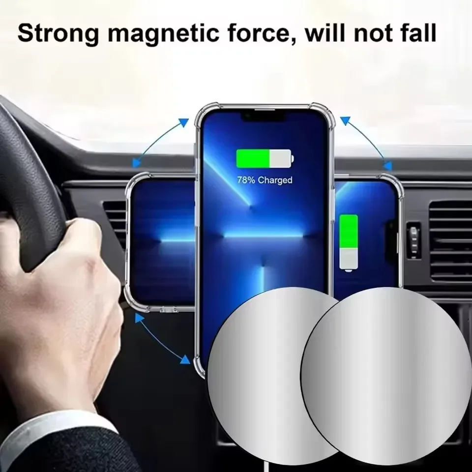 1-5PCS 8CM 휴대 전화 태블릿 용 자기 금속 플 - Tablet Car Mount 리뷰 및 가격