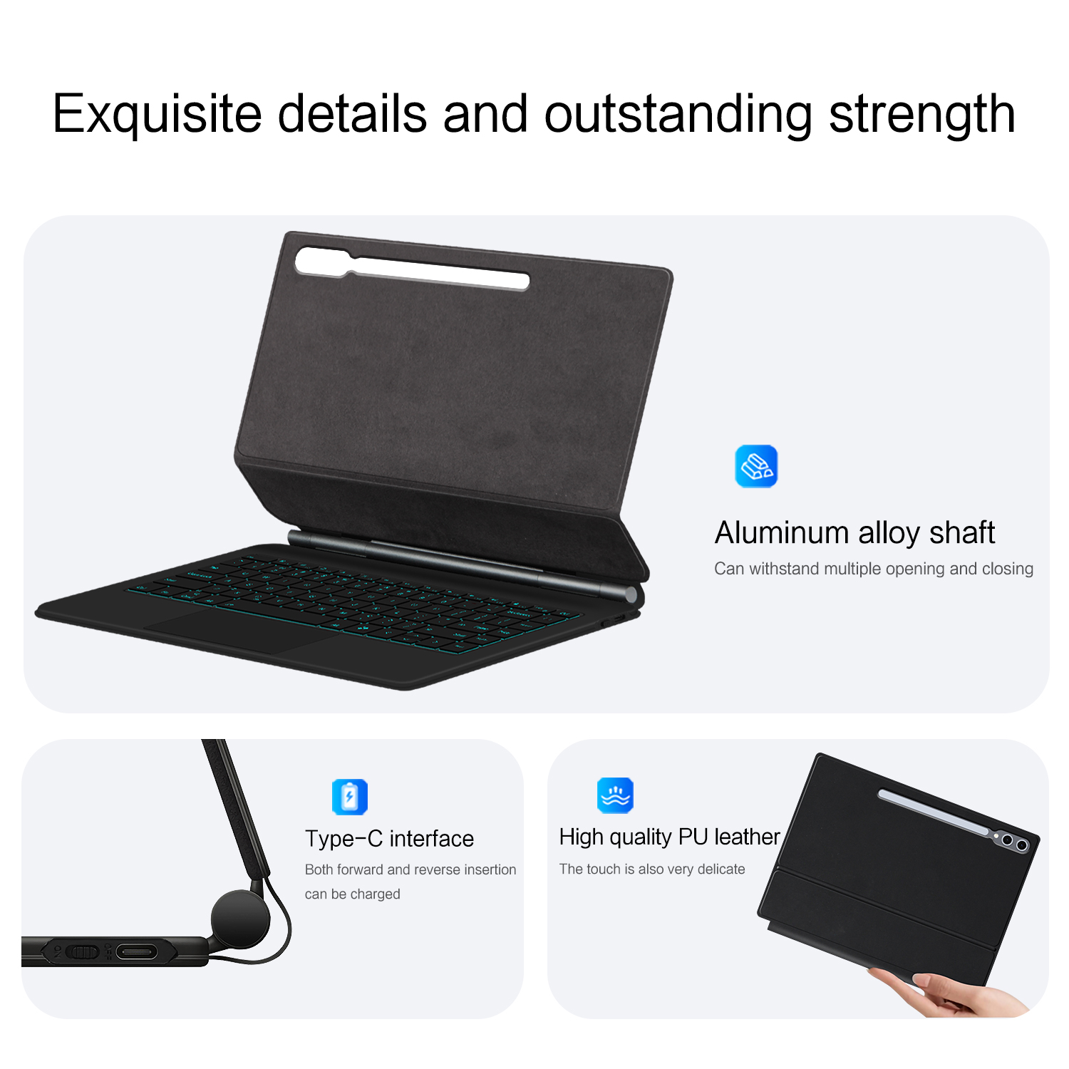 삼성 갤럭시 탭 S10 울트라 S9 울트라 S8 울트라 - Tablet Keyboard Case 리뷰 및 가격