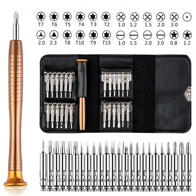 25-in-1 드라이버 세트 보석 장치, 휴대폰, 태블 - Tablet Accessories Set 리뷰 및 가격