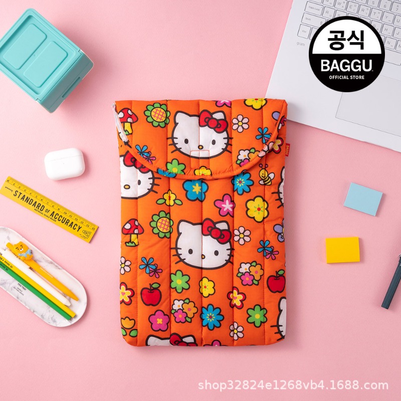헬로 키티 태블릿 보관 가방 카와이 애니메이션 여성 액 - Tablet Accessories Set 리뷰 및 가격