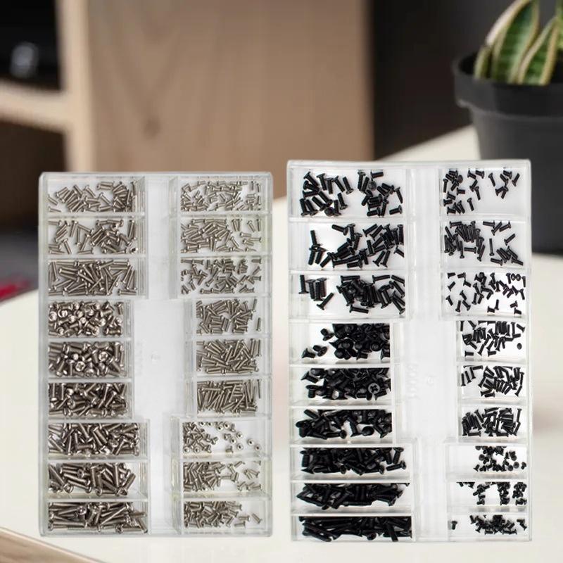 1세트 나사 시계 나사 상자 18종 나사 키트 미니 플 - Tablet Accessories Set 리뷰 및 가격